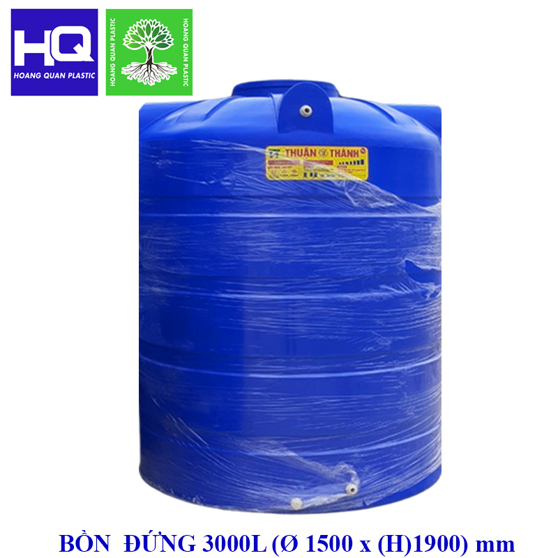 Bồn Nhựa Đứng 3000L