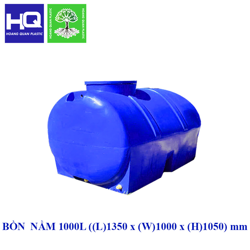 Bồn Nhựa Nằm 1000L